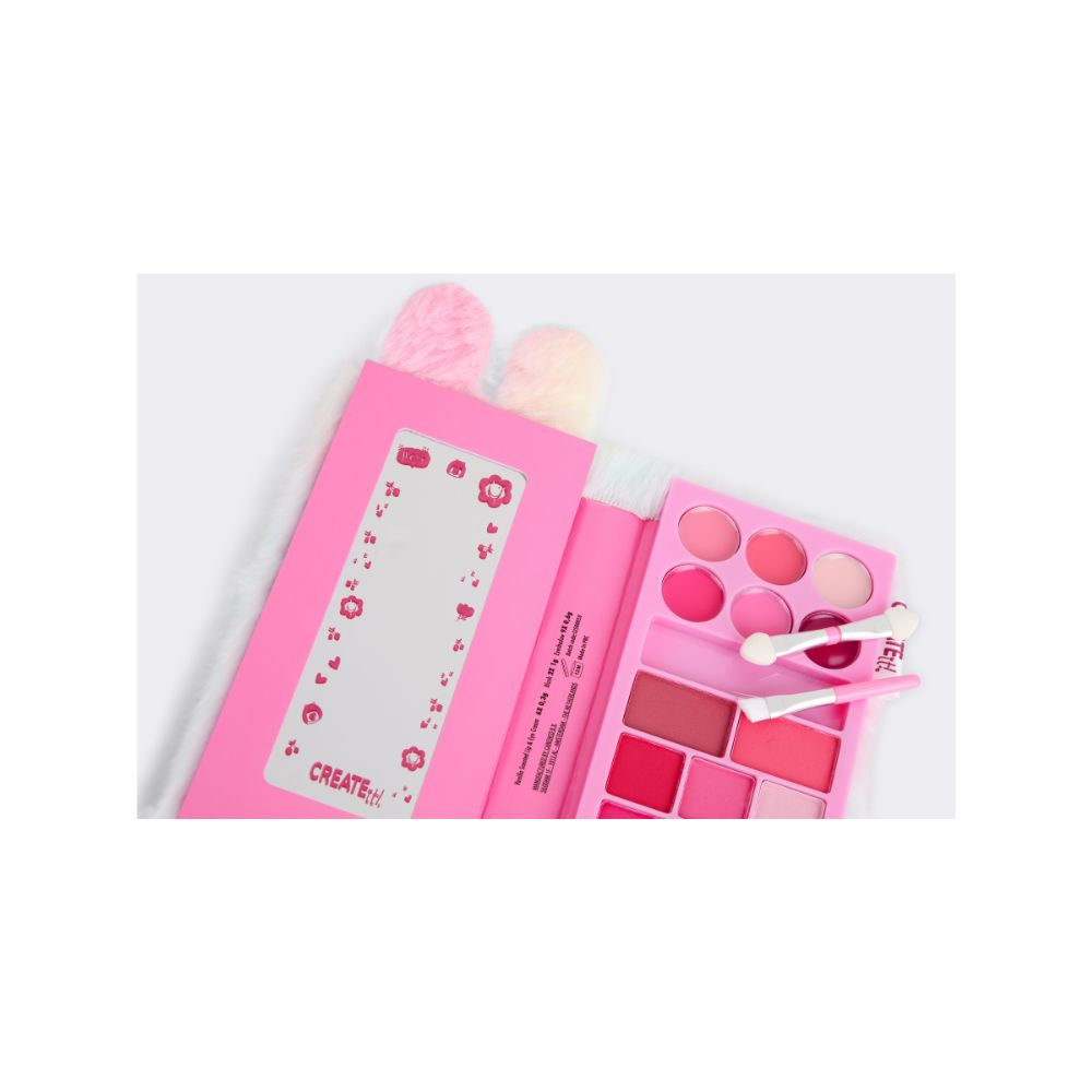 MAKEUP SADA - PLYŠOVÉ POUZDRO MAGNETICKÉ ZAPÍNÁNÍ